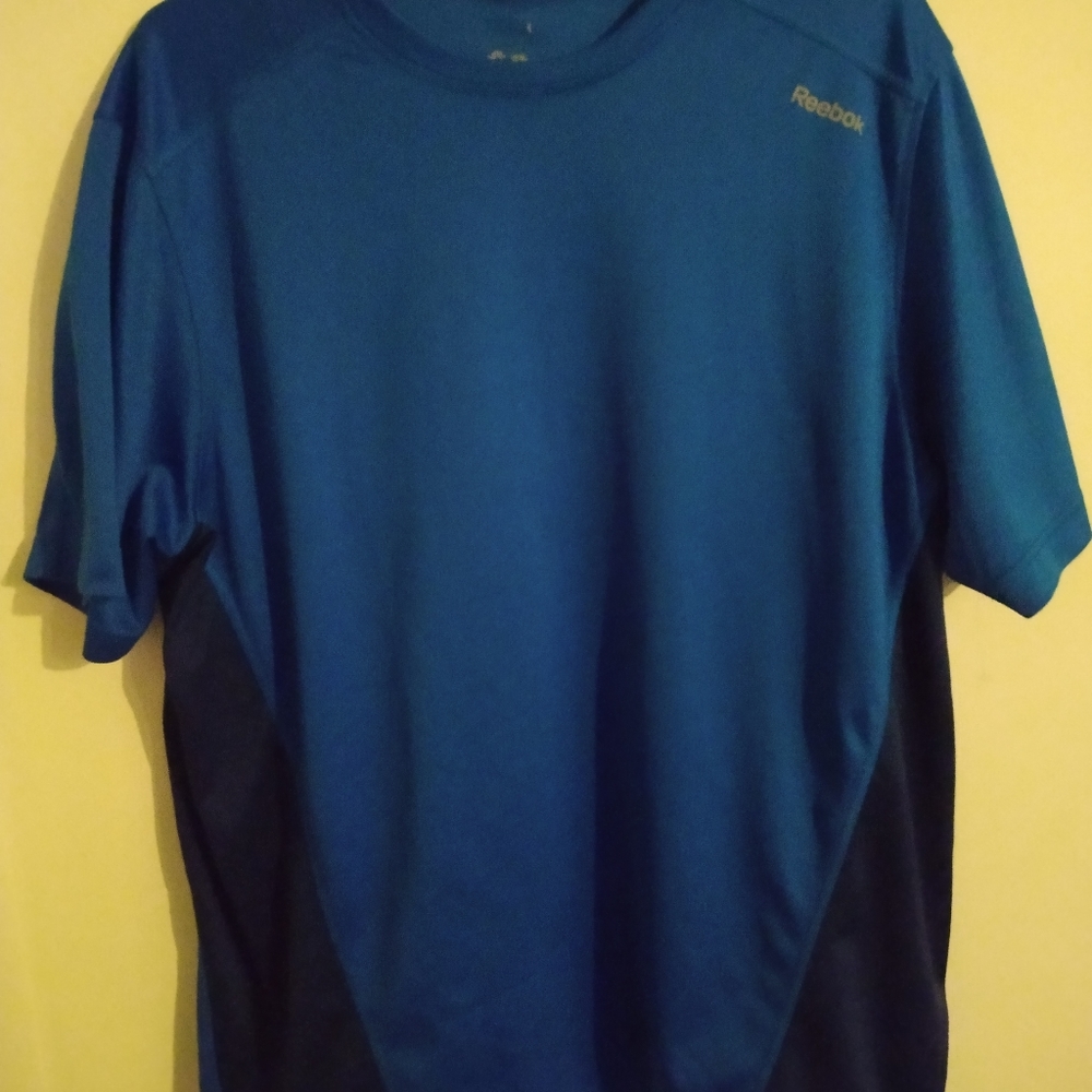 Reebox Men's Athletic Blue Shirt